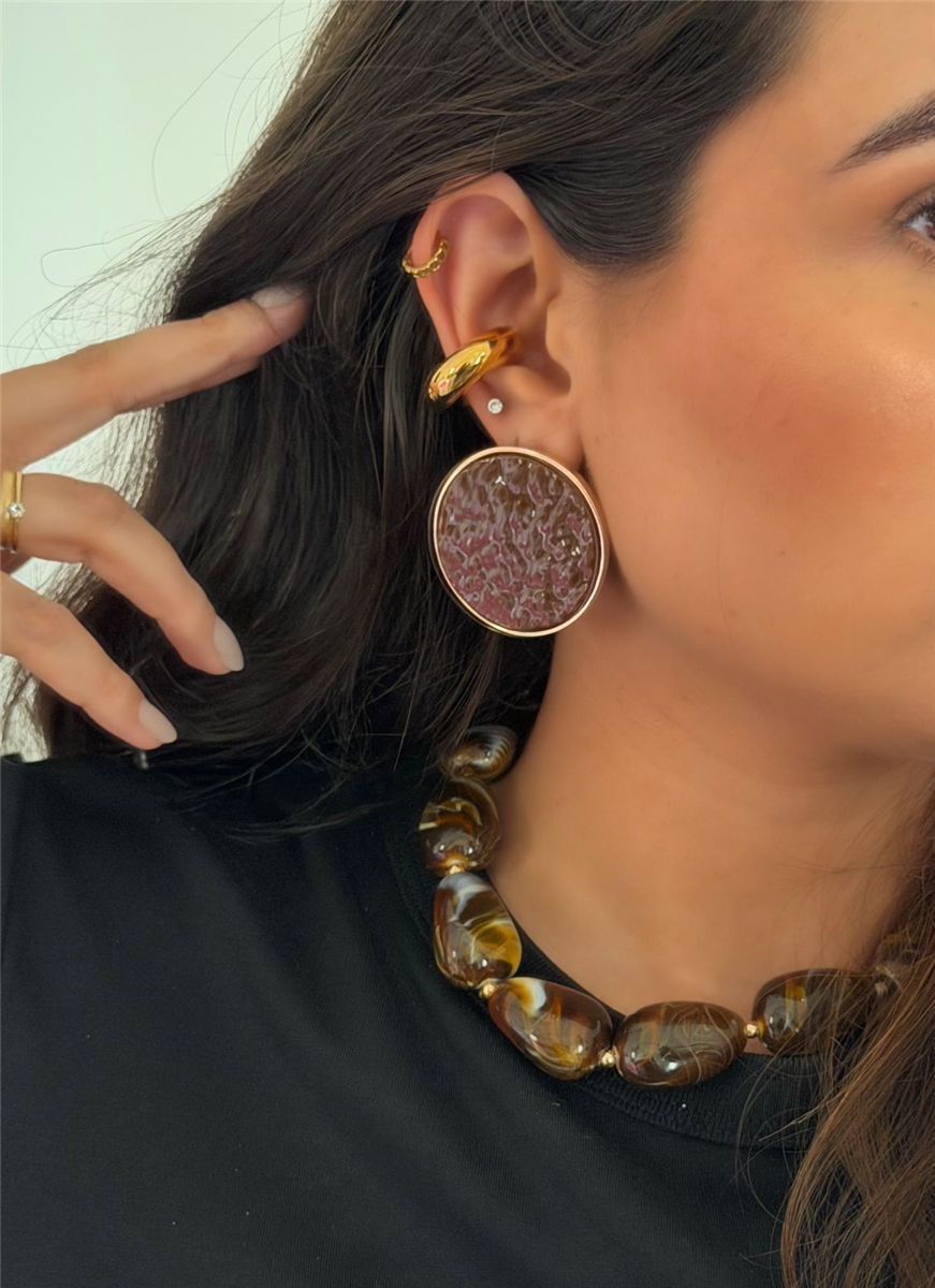 Piercing Fake Maxi Dourado