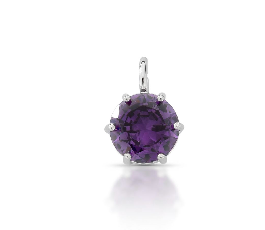 Pingente Ponto de Luz Lilas